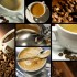 Coffee themed collage, coffee time, relax