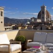 Rooftop terrace of Galileo residence