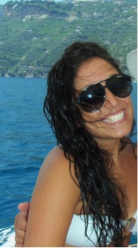 Valeria Carrano in Amalfi