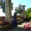 Touring the gardens at the Villa Rufolo