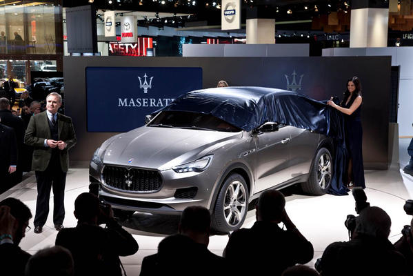 Maserati Kubang 2012 Detroit Show