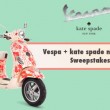 Vespa Kate Spade Promo Vespa Kate Spade Promo