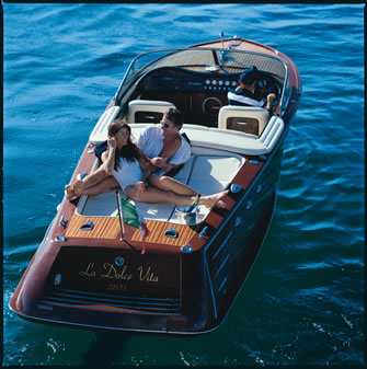 Wooden Italian Speed Boat