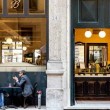 Baccano, near the Trevi Fountain: continental breakfast with muffins and juice.