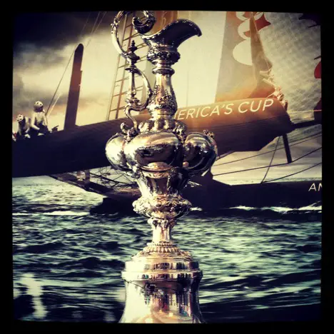 America's Cup trophy