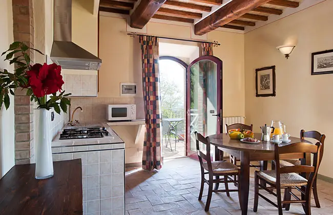 Terre Rosse Hotel in San Gimignano apartamento quercia