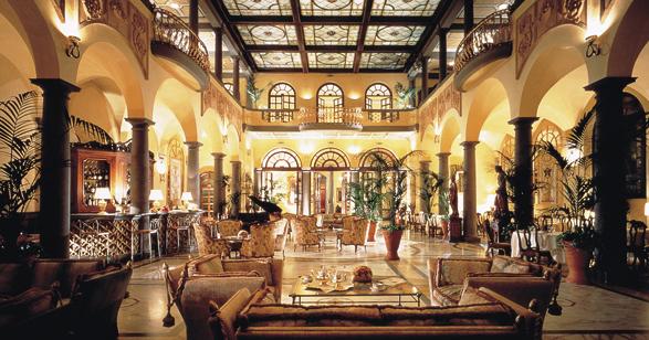 The St Regis Florence lobby The St Regis Florence lobby