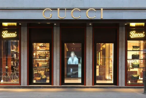 Gucci Mens flagship store Milan front