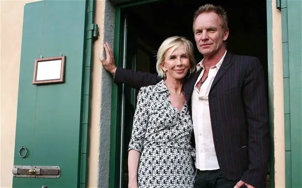 Sting and Trudie, Il Palagio
