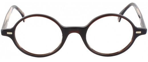 Armani round glasses
