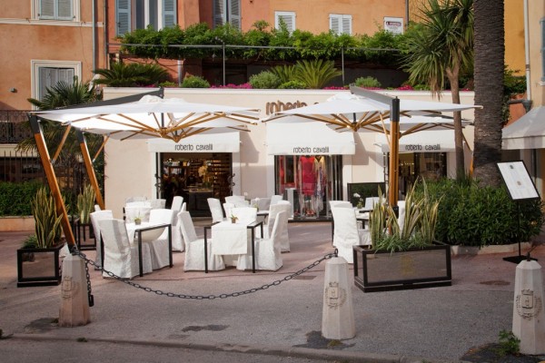 Cavalli Caffè in Saint-Tropez exterior