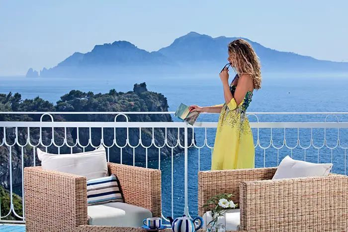 Hotel Delfino Sorrento water view
