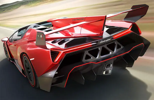 Lamborghini Veneno Roadster rear