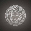 versace dark logo
