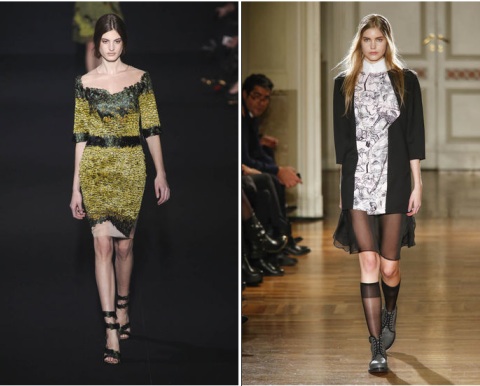 Alberta Ferretti and Frankie Morello