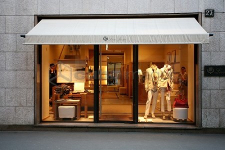 Loro Piana Store, Via Montenapoleone, Milan, Lombardy, Italy