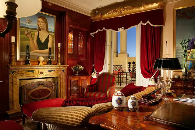 Villa La Cupola Westin Excelsior Rome sitting