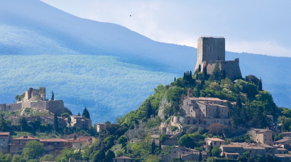 Rocca of Tentennano in Castiglione D’Orcia