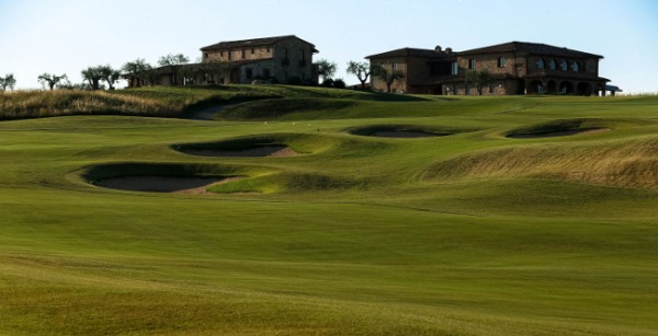 The Royal Golf La Bagnaia clubhouse
