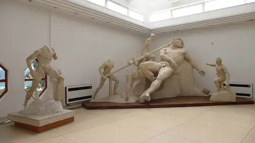 The Tiberius’ Grotto statues