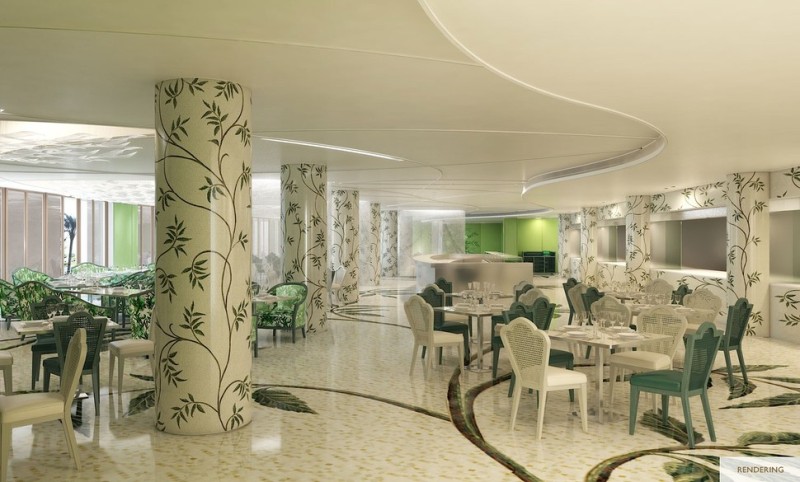 Palazzo Versace Dubai restaurant jungle