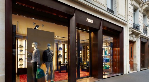 Fendi Paris Mens only store
