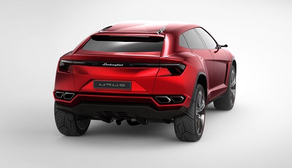 Lamborghini Urus rear view