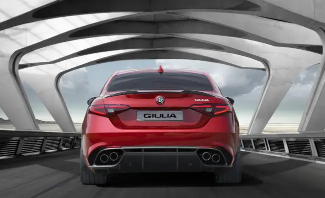 Alfa Romeo Giulia rear