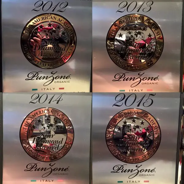 Punzone International 5 Star Diamond Award
