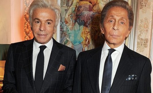 Giancarlo Giammetti and Valentino Garavani Valentino Garavani and Giancarlo Giammetti