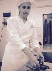 Chocolate tempering in pastry lab