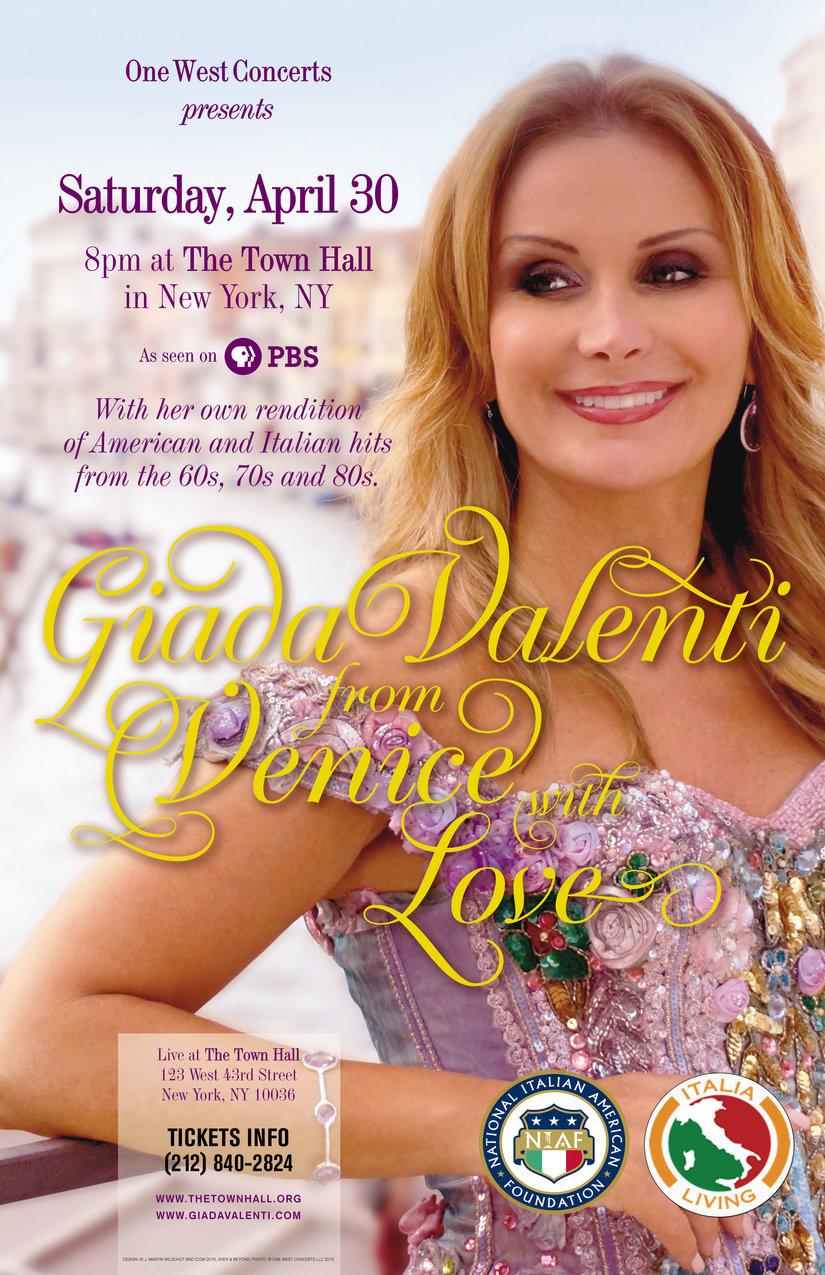 Giada Valenti poster NY show