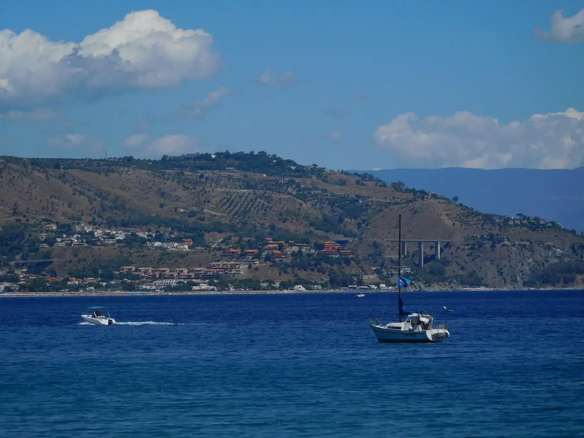 Calabria coastline