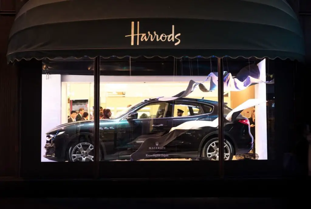 Maserati Levante Ermenegildo Zegna Harrods Collection